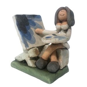 Clay Lady Painter